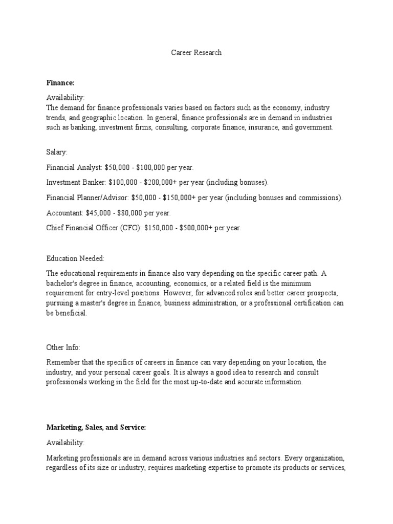 Career Research PDF Lawyer Paralegal