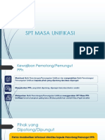 SPT Masa Unifikasi