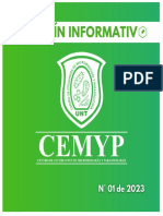 Primer Afiche Informativo Cemyp