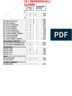 Lista de Precio Enero en Dolares 04-01-23