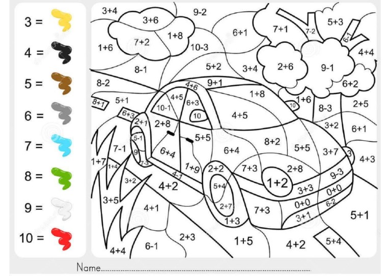 Coloring Plus and Minus | PDF