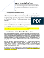 Casos de Ética Profesional en Ingeniería