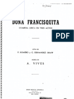 Doña Francisquita - Canto y Piano