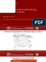 Parámetros de Diseño de Sistema de Riego Localizado.: Marlio Bedoya Cardoso