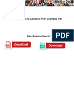 Obligations and Contracts With Examples PDF