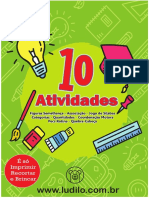 Ebook 10 Atividades Grátis