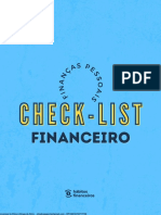 Bônus - Check-List para Organização Financeira