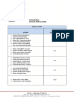 Resultados Prueba