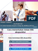 Cara Menetukan Titik Akupunktur