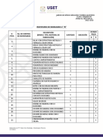 Inventario de Mobiliario Llenado