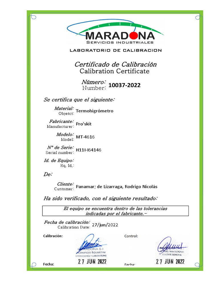 10037-2022 - Termohigrómetro Proskit MT-4616 - Panamar | PDF ...