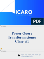 Clase #1 - Power Query - Transformaciones