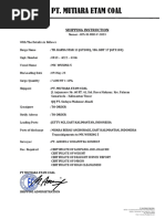Taboneo Anchorage Port Info, Banjarmasin | PDF