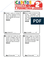 Areas y Perimetros para Segundo Grado de Primaria