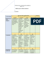 Rúbrica de Narrativas 2021-1