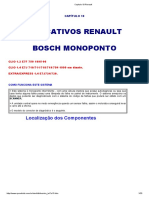 Esquema Mono Ponto Clio Renault