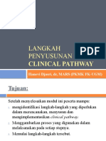 3 Langkah Penyusunan Clinical Pathways (Hanevi Djasri)