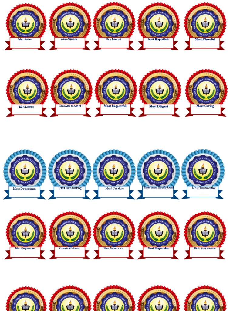 Ribbon Template | PDF