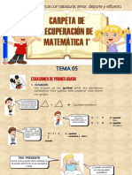 Tema 05 - Ecuaciones