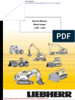 Wheel Loader Liebherr L 504 L 522 Service Manual