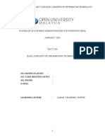 CBCT 2203 Basic Concepts of Information Technology New