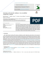 Assessing Road Network Resilience An Ac - 2021 - Transportation Research Part D