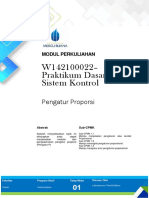 Modul Praktikum Dasar Sistem Kontrol