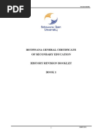 Social Studies Bgcse Past Papers 2007-2022 | PDF | Botswana | Governance