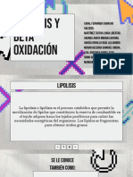 Lipolisis y B-Oxidación