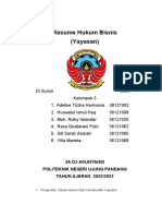 Resume Hukum Bisnis (YAYASAN) KLP 3