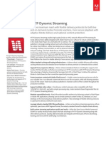 Adobe Http Dynamic Streaming_datasheet