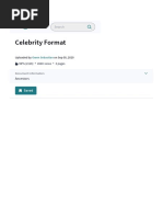 Celebrity Format - PDF