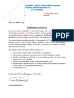 Sacco Central AGM NOTICE 2023 Sgned PDF