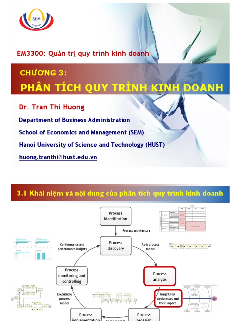 BPM - Chuong 3 Process Analysis Hide Slide | PDF