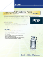 Submersible Dewatering Pump: For Deep-Well Application