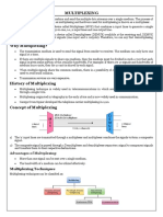 Multiplexing