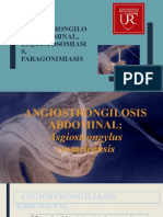 Angiostrogilosis Abdominal, Esquistosomiasis, Paragonimiasis