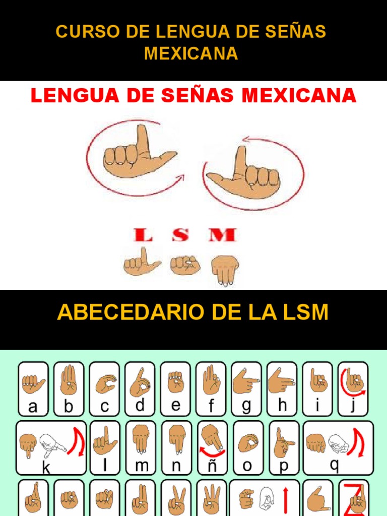 Curso Básico de Lengua de Señas Mexicana | PDF