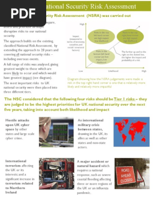 Factsheet2 National Security Risk Assessment
