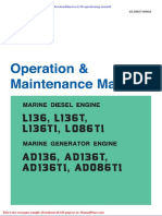 Daewoo l136 Operationing Manual
