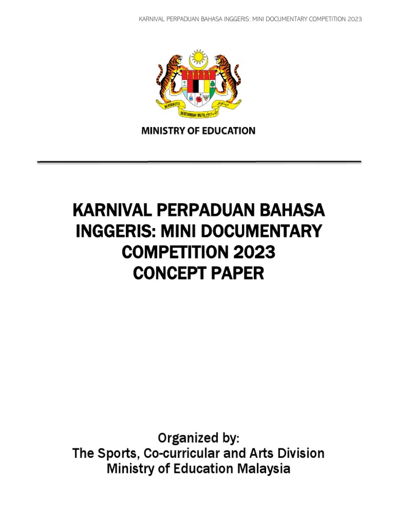 Mini Documentary Competition 2023 | PDF | Video | Documentary Film