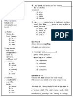 Yr4 Exam