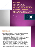 Asuhan Keperawatan Kejang Pada Pasien Stroke Dengan Perawatan