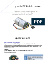 Interfacing With DC Pololu Motor