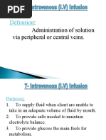 IV Infusion Procedure Checklist | PDF | Intravenous Therapy | Clinical ...