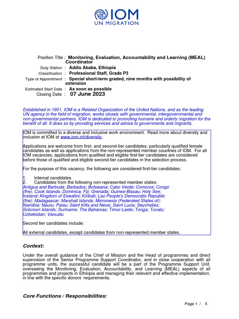Data Overview Svn 2023 163 Monitoring Evaluation Accountability And