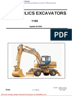 Case Hydraulics Excavators 1188 Shop Manual