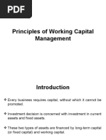 Principles of Working Capital Management