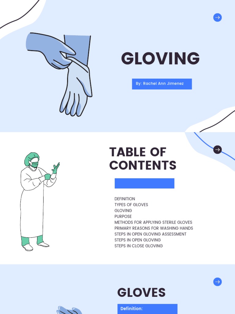 Gloving Pdf Glove Hand