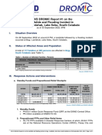 DSWD DROMIC Report 1 On The Landslide and Flooding Incident in Lake Sebu South Cotabato As of 30 September 2022 6PM